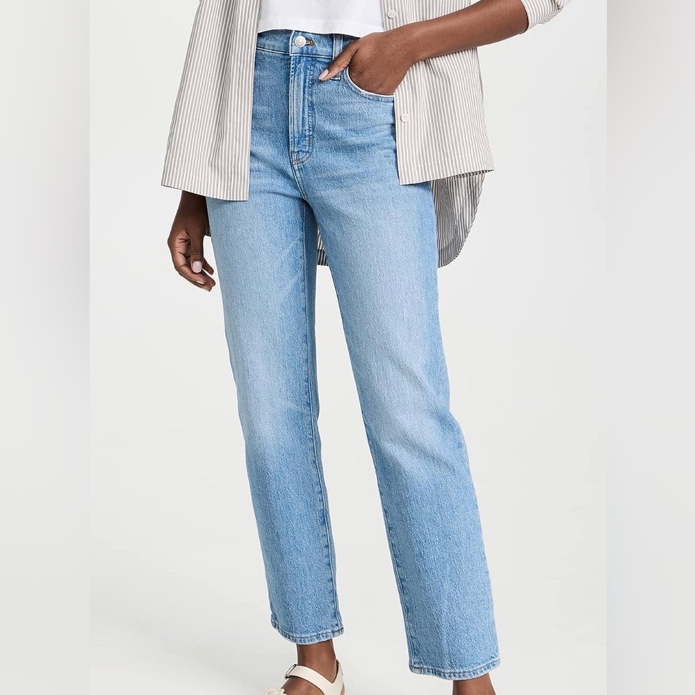 Madewell The Perfect Vintage Jean 27, High rise Straight leg Jeans